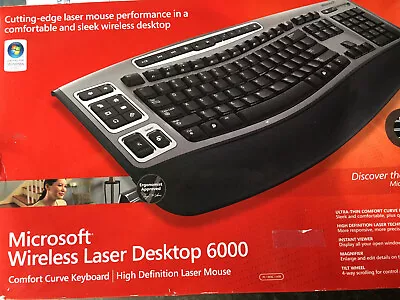 Microsoft Wireless Laser Desktop 6000 Please Read Description Before Buying • $199.99