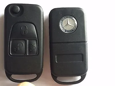 Shell Key Rks Remote Control Mercedes Benz W168 W202 W203 W210 W461 A Class E C • $15.55