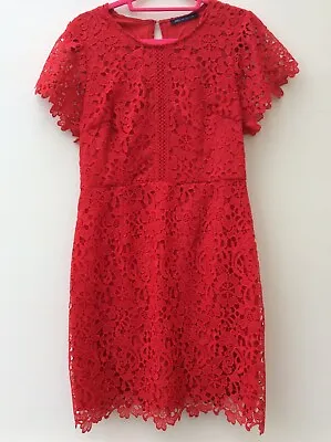 Marks And Spencer Red Dress Size 12 • £20