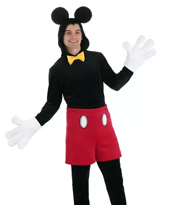 Adult Disney's Deluxe Mickey Mouse Costume SIZE S (Used With Defect) • $38.99