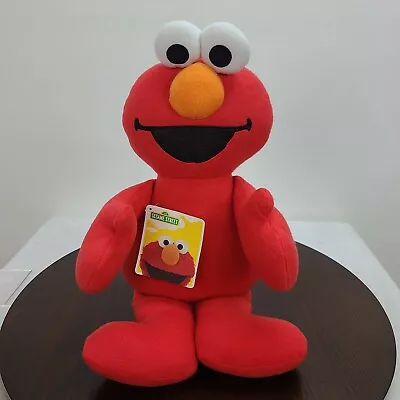 Sesame Street Elmo Pillow Buddie Plush 18  Stuffed Doll Toy Red Pillow Buddy • $23.39