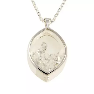 Deb Guyot Herkimer  Diamond  Quartz Floating Pendant Necklace.  30  • $42.49