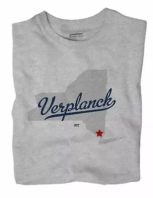 Verplanck New York NY T-Shirt MAP • $18.99