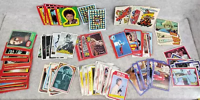 Vintage 80S NonSport Trading Cards Fair-Very Good Alien Superman Starwars Mork • $6.99