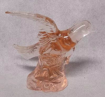 Mosser Glass Pink Bird In Flight • $29.95