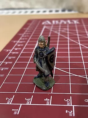 Half Orc Sword And Shield Metal Miniature Vintage Citadel 1982 • £8