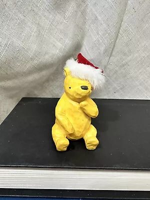 Disney Classic Winnie The Pooh In Santa Hat Christmas Ornament MCF • $9.99