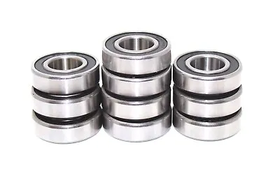 10 Pack Snowmobile Bearings 6004-2RS 20x42x12 6004RS Premium - 5 Year Warranty • $29.99