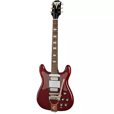 Epiphone Crestwood Custom Guitar Laurel Fretboard Tremotone Tailpiece Cherry • $521
