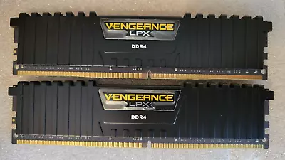 32GB Corsair Vengeance® LPX (2 X 16GB) DDR4 DRAM 3200MHz C16 Memory Kit - Black • £52