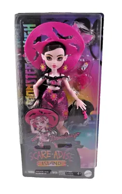 Monster High Scare-Adise Island DRACULAURA DOLL Beach Theme Swimsuit  2023 • $22