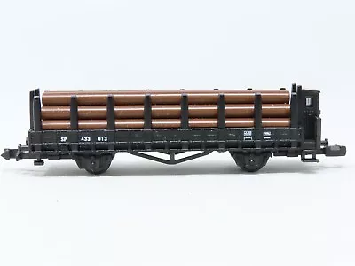 N Scale High Speed Metal SP Southern Pacific Log Car #433013 W/ Logs  • $17.95