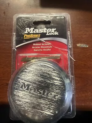 MASTER LOCK 6271D Hidden Shackle Pro Series Diecast Padlock • $27.50