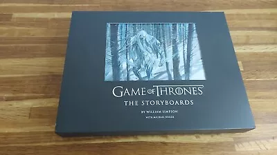 Game Of Thrones: The Storyboards By Michael Kogge (Hardcover 2019) • £8