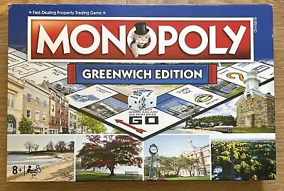 100% COMPLETE* Monopoly Greenwich Connecticut Edition 2020 Bruce Museum Cos Cob • $10.99