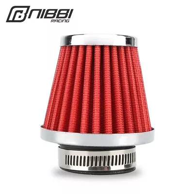 NIBBI Motorcycle Air Filter Pod Cleaner 42mm Universal For Dirt Pit Bike GY6 ATV • $14.39