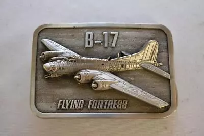 Vintage B-17 Flying Fortress Belt Buckle The Buckle Co Mcmlxxx • $4.95