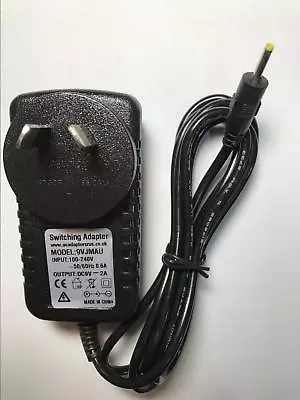 AUS MID 6  F518 Android Tablet 2.5mm DC Plug 9V AC Adaptor Power Supply Charger • £11.95