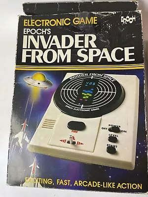 1980 Epoch's Invader From Space Electronic Handheld Video Game • $49