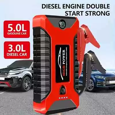 99800mAh Car Jump Starter Power Bank Pack Vehicle Charger Battery Engine Booster • $62.69