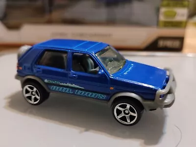 2019 Matchbox  Service Squad  '90 VW Golf Country BLUE | 5 TRUNK ITEMS | MINT • $2.99