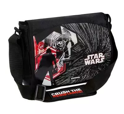 Star Wars Messenger Shoulder Bag Kylo Ren Force Awakens Red Black • £10.99