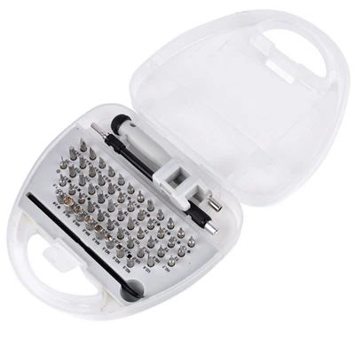 $32.74 • Buy 58 In 1 Precision TORX HEX Y-Type 5-Point Cross Screwdriver Bit Replacement Part