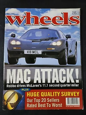 Wheels - June 1994 - Car Magazine • $9.20