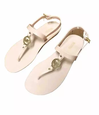 Michael Shoes Sondra Jelly Thong Sandals Soft Pink Flip Flops  6 8 10 • $37.19