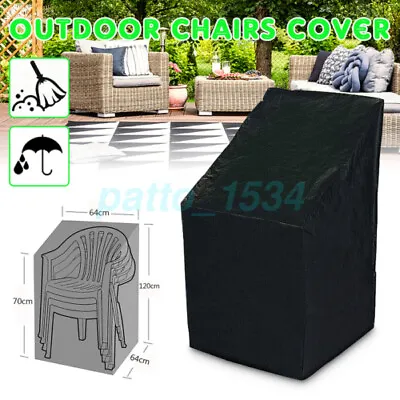 $27.67 • Buy ✅Waterproof Outdoor Garden Patio Stacking Chair Cover Chairs Furniture Case Skin