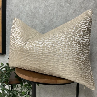 £17.99 • Buy Prestigious Textiles ANTELOPE Champagne Gold Fabric - Luxury Cushion Cover