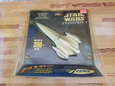 NEW Star Wars NABOO ROYAL STARSHIP Flying Action Model Rocket Episode 1 • $25