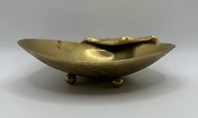 Vintage Brass Oyster Shell Soap Dish • $17.99