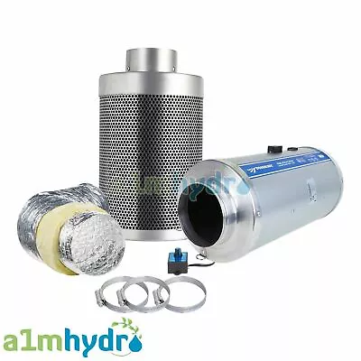 Rhino Pro Carbon Filter Kit Phresh Hyper Fan Stealth V2 Silenced Acoustic • £574.95