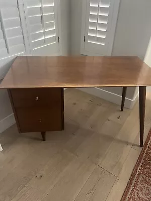 Paul Mccobb Vintage Writing Desk  Mid Century Modern Mcm • $1011