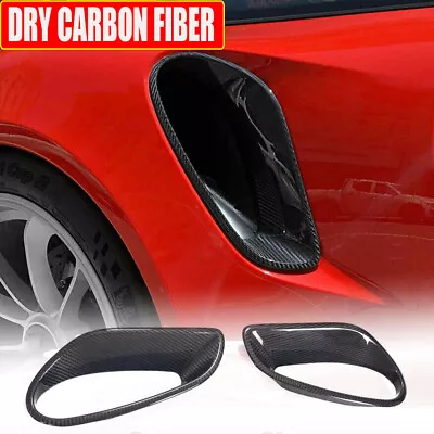 Fit Porsche 911 991 Turbo S 14-18 Dry Carbon Side Fender Air Vent Intake Covers • $454.99