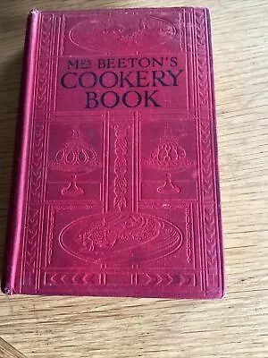 Vintage Mrs Beetons Cookery Book 1910  • £8