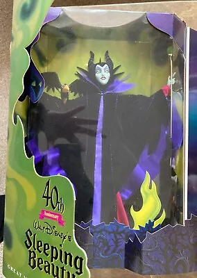 Maleficent 40th Anniversary Walt Disney Sleeping Beauty Collector Doll Date 1998 • $75.99