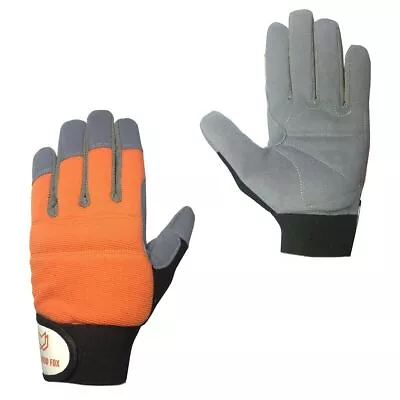 Work Safety Gloves Best Hand Protection Mechanics Farmer Gardening DIY Builders • £4.99