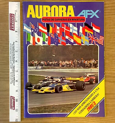 Amazing 16 Pg. 1981 1982 FINAL Aurora AFX International Release Slot Car Catalog • $44.99