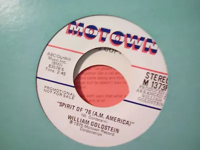 William Goldstein Spirit Of 76 A.m. America Demo • £9