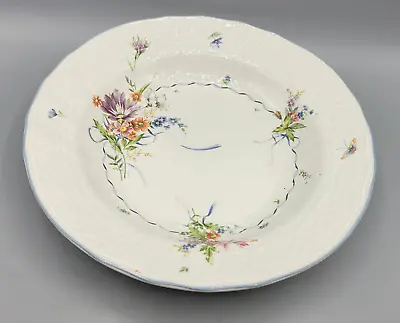 Mikasa Renaissance Fleurette Floral White D4953 Soup Coupe Cereal Bowl • $9.99