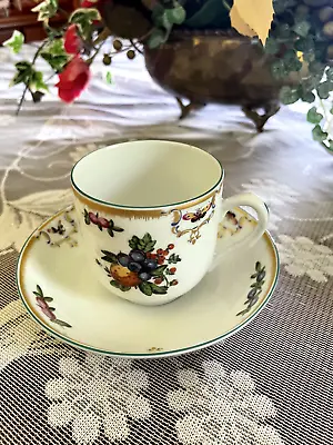 Flat Cup & Saucer Set Duke Of Gloucester By MOTTAHEDEH • $75