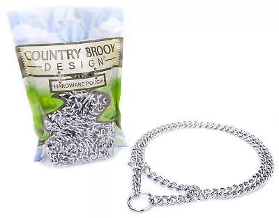 Country Brook Design® Chain Martingale Dog Collar Small • $9.97