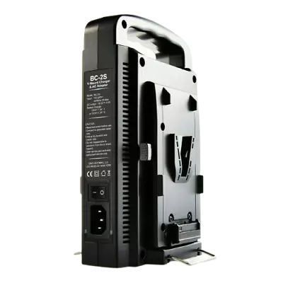 $129.99 • Buy Dual Sony V-Mount V Lock Battery Charger For D&O Lithium Ion Camera Battery Pack