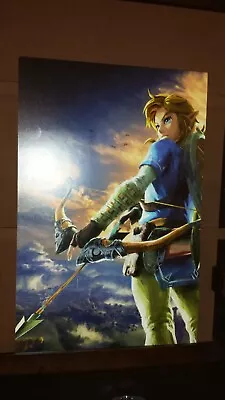 Legend Of Zelda Breath Of The Wild BOTW Gaming Poster - Link/Hyrule 24 X36  • $17