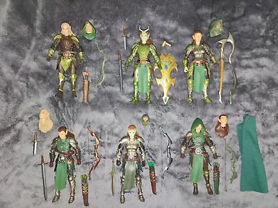 Mythic Legions Elven Friends Legion **6** Figure Loose Lot A **REVISED** • $290