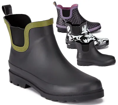 £16.90 • Buy Women Ladies Ankle Wellies Winter Snow Muck Rain Boots Hiking Wellington Shoes 