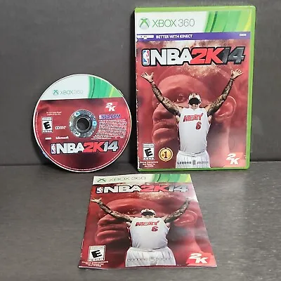 NBA 2K14 Xbox 360 CIB Free Shipping Same Day Lebron James • $16.88
