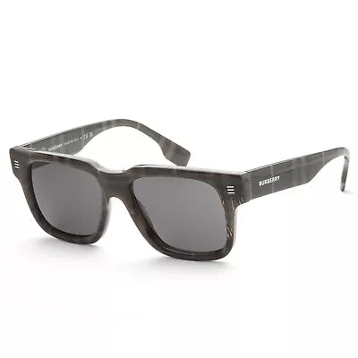 Burberry Men's Hayden BE4394-380487-54 54mm Charcoal Check Sunglasses • $89.99